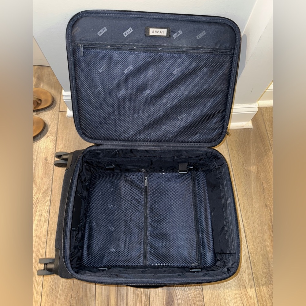 Away Jet Black Softside Carry-On Luggage - Picture 12 of 16